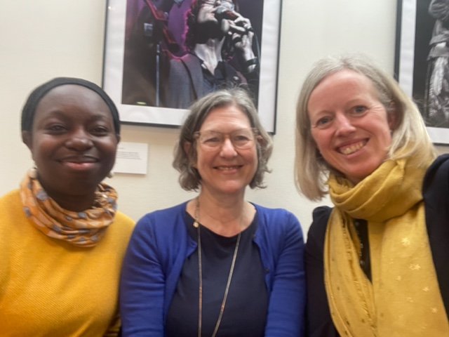 Nana,Katie,Mary representing community and purpose