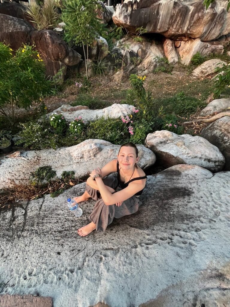 Facing Redundancy - picture of daughter travelling 